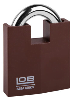 Kłódka LOB ARES K66  WZMOCNIONA z ochroną pałąka w SYSTEMIE UJEDNOLICENIA